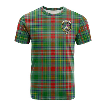 Muirhead Tartan T-Shirt with Family Crest