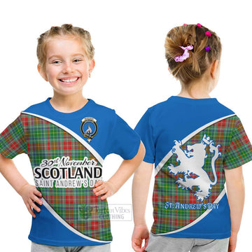 Muirhead Family Crest Tartan Kid T-Shirt Celebrate Saint Andrew's Day in Style - Tartan Vibes Clothing