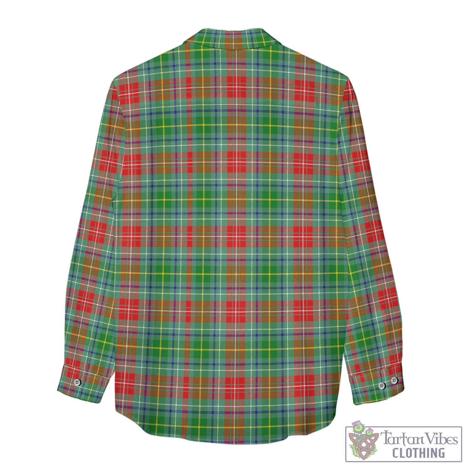 Muirhead Tartan Women's Casual Shirt with Family Crest - Tartan Vibes Clothing