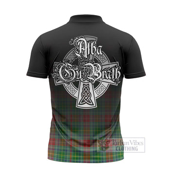 Muirhead Tartan Zipper Polo Shirt Featuring Alba Gu Brath Family Crest Celtic Inspired - Tartan Vibes Clothing
