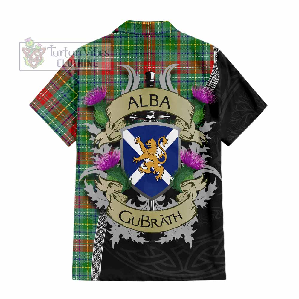 Muirhead Tartan Family Crest Hawaiian Shirt Lion Rampant Royal Thistle Shield Celtic Inspired - Tartan Vibes Clothing