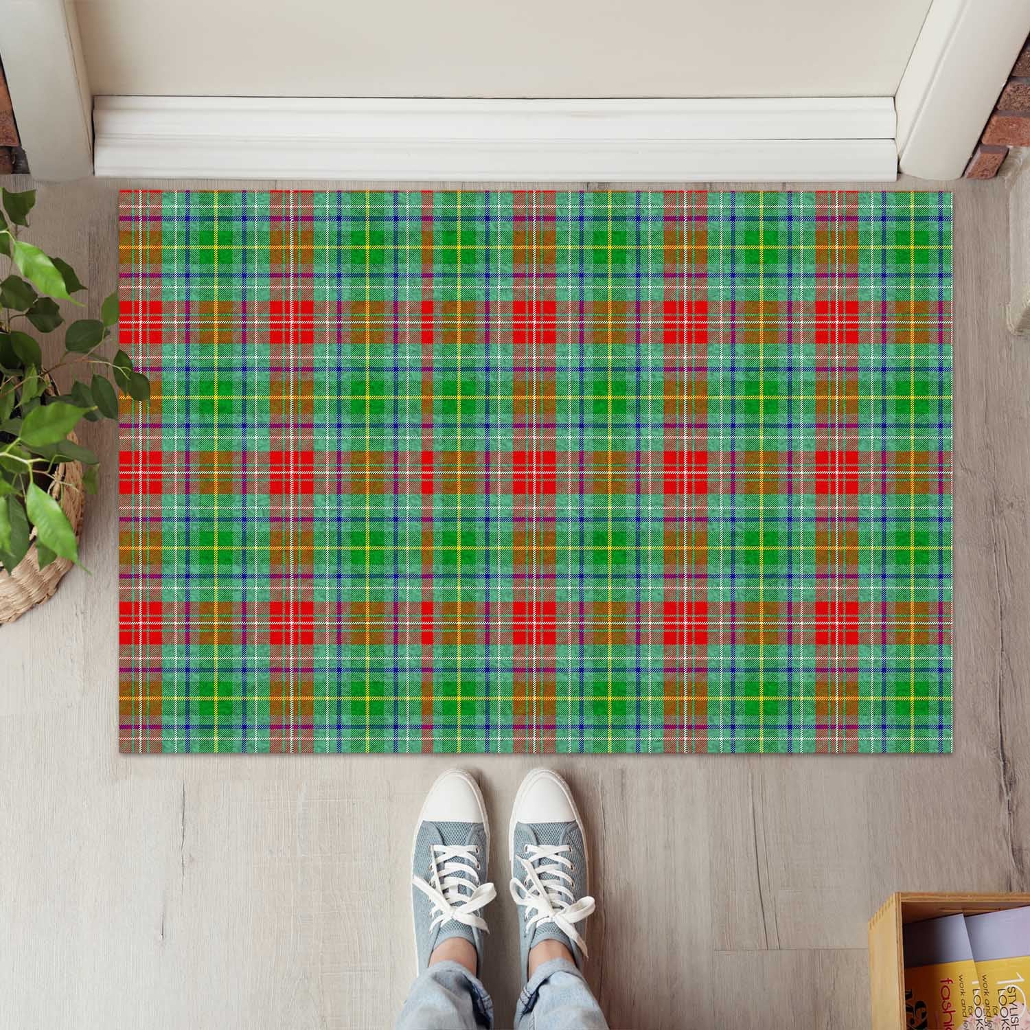 Muirhead Tartan Rubber Doormat - Tartan Vibes Clothing