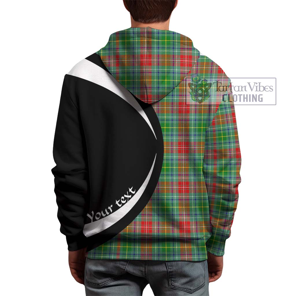Muirhead Tartan Hoodie with Family Crest Circle Style - Tartan Vibes Clothing