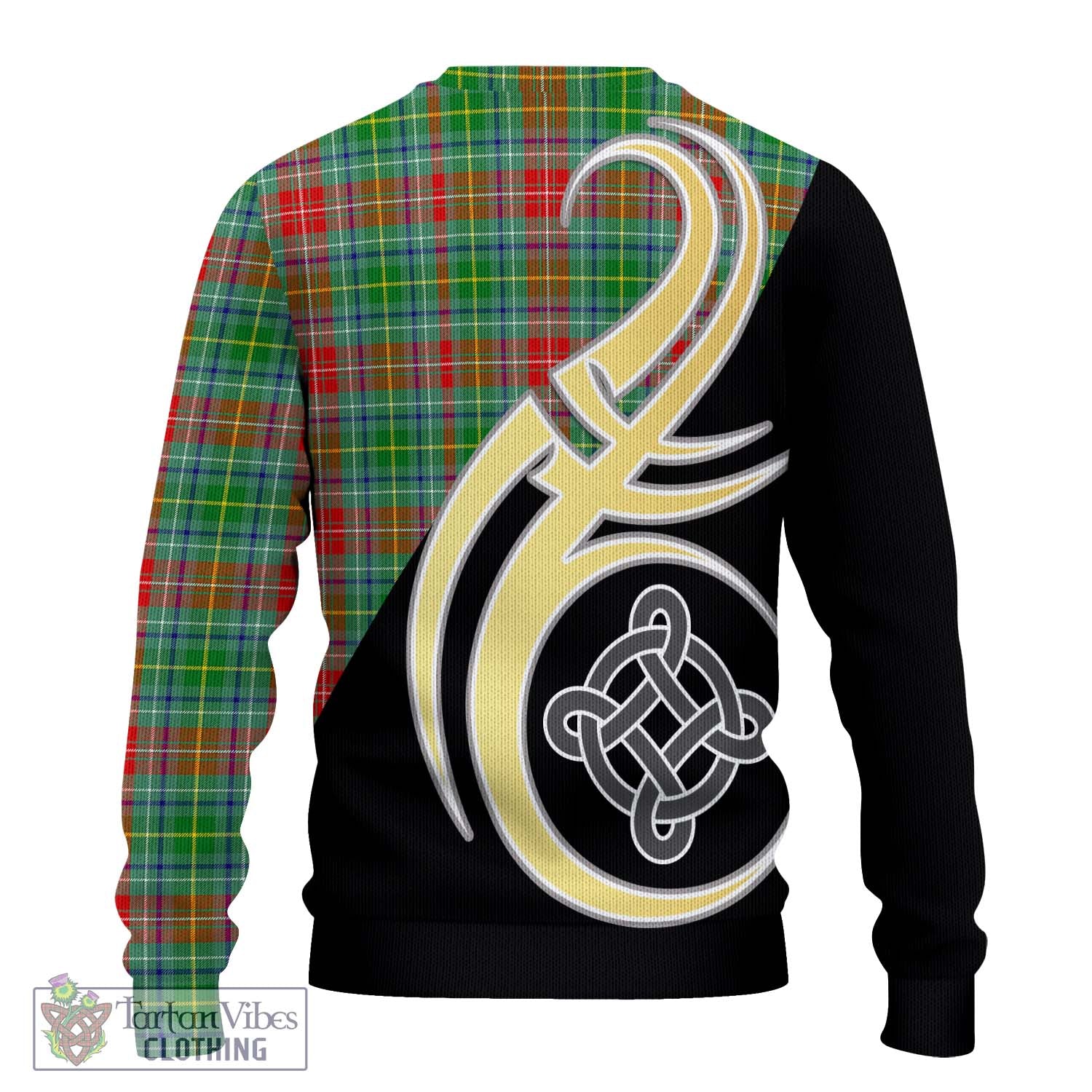 Muirhead Tartan Ugly Sweater with Family Crest and Celtic Symbol Style - Tartan Vibes Clothing