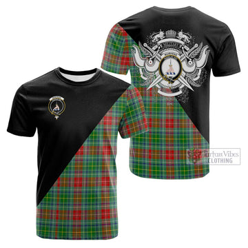 Muirhead Tartan Cotton T-shirt with Family Crest and Military Logo Style Kid's Shirt - Tartan Vibes Clothing