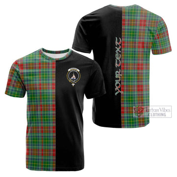 Muirhead Tartan Cotton T-shirt with Family Crest and Half Of Me Style Kid's Shirt - Tartan Vibes Clothing