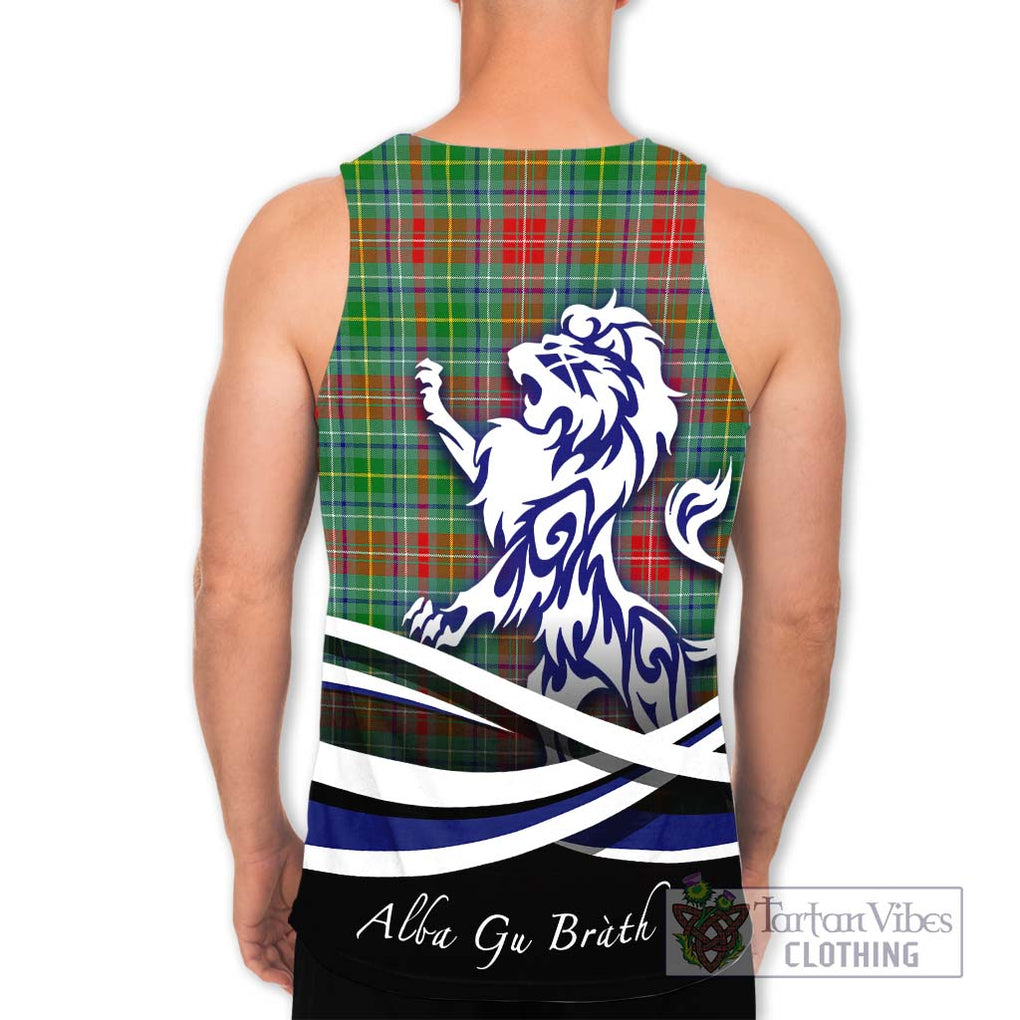 Muirhead Tartan Men's Tank Top with Alba Gu Brath Regal Lion Emblem - Tartan Vibes Clothing