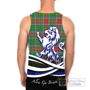 Muirhead Tartan Men's Tank Top with Alba Gu Brath Regal Lion Emblem - Tartan Vibes Clothing