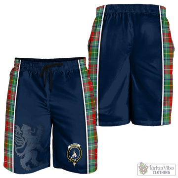 Muirhead Tartan Men's Shorts with Family Crest and Lion Rampant Vibes Sport Style - Tartan Vibes Clothing