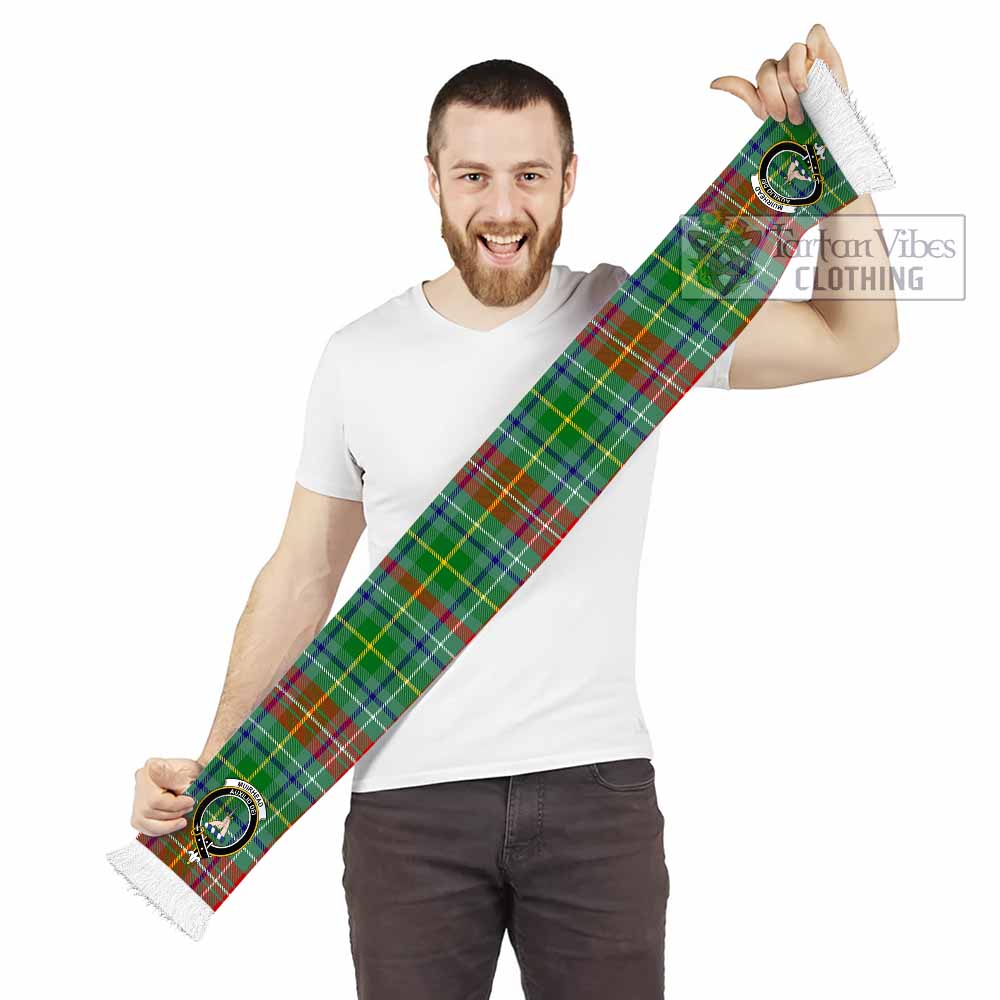 Muirhead Tartan Ruffneck Scarf with Family Crest - Tartan Vibes Clothing