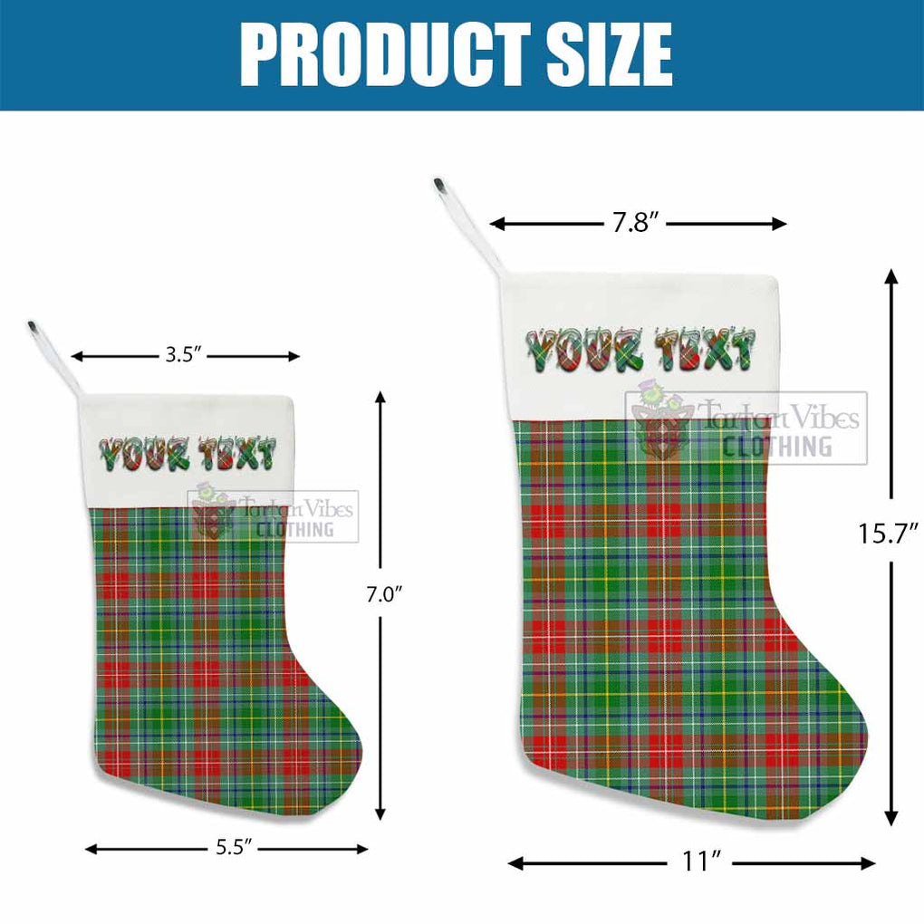 Muirhead Tartan Christmas Stocking with Personalized Text - Tartan Vibes Clothing