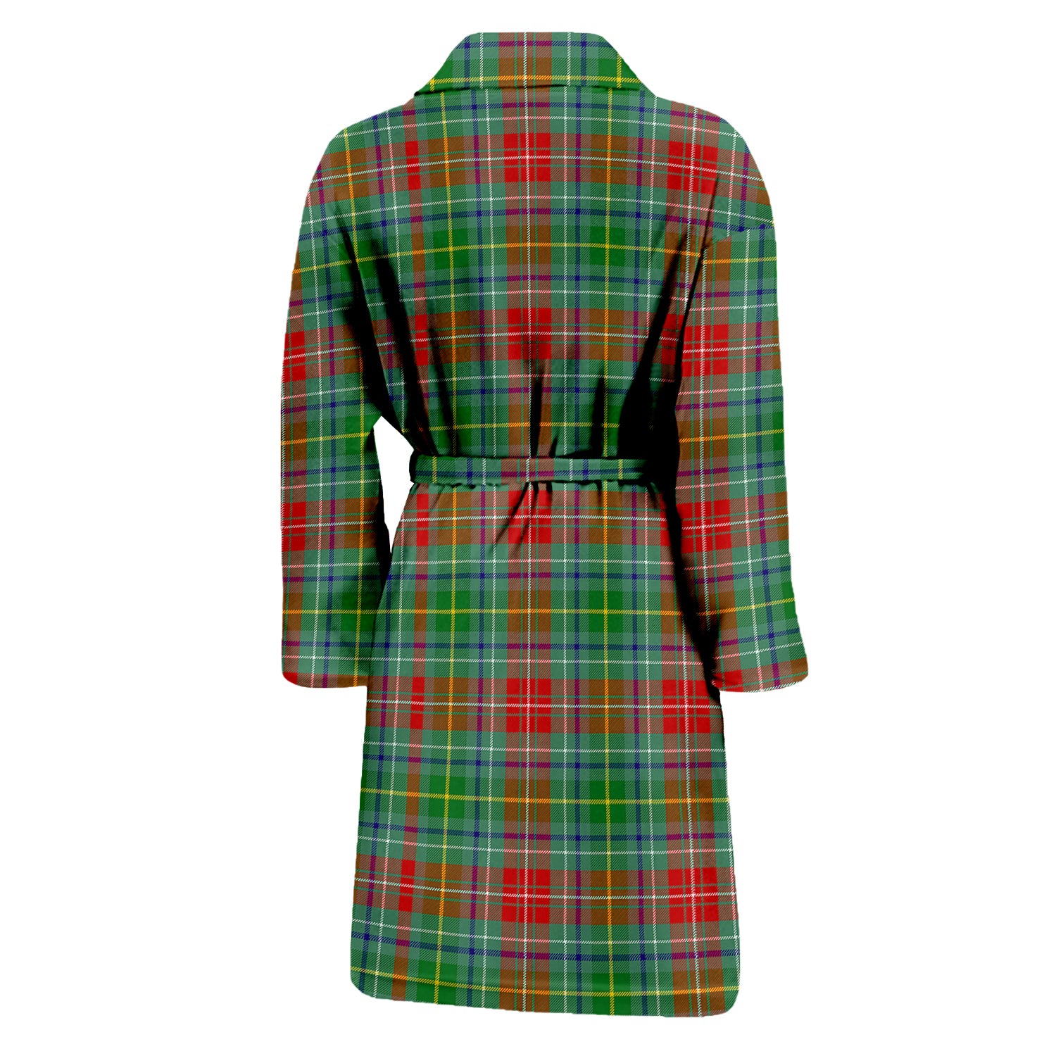 Muirhead Tartan Bathrobe with Family Crest - Tartan Vibes Clothing