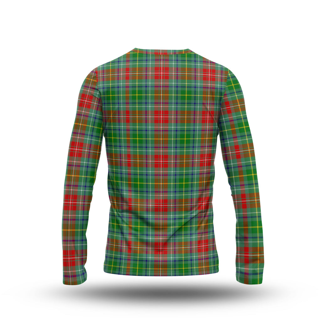 Muirhead Tartan Long Sleeve T-Shirt with Family Crest - Tartan Vibes Clothing