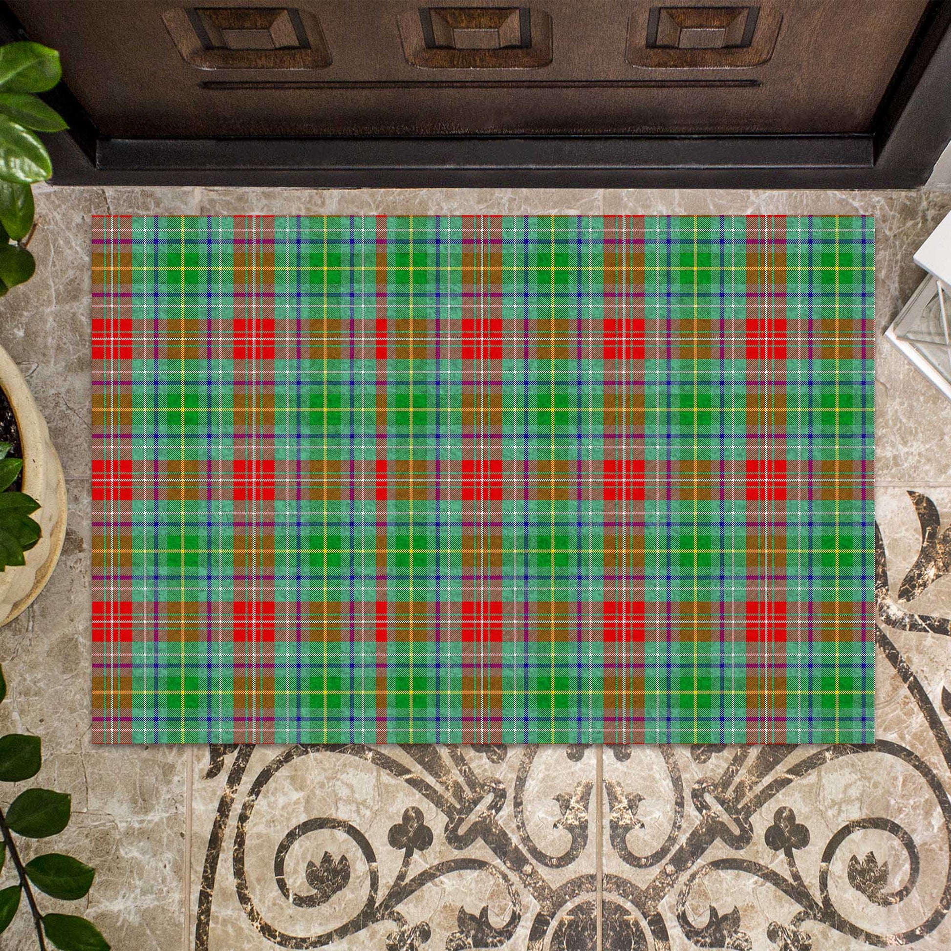Muirhead Tartan Rubber Doormat - Tartan Vibes Clothing