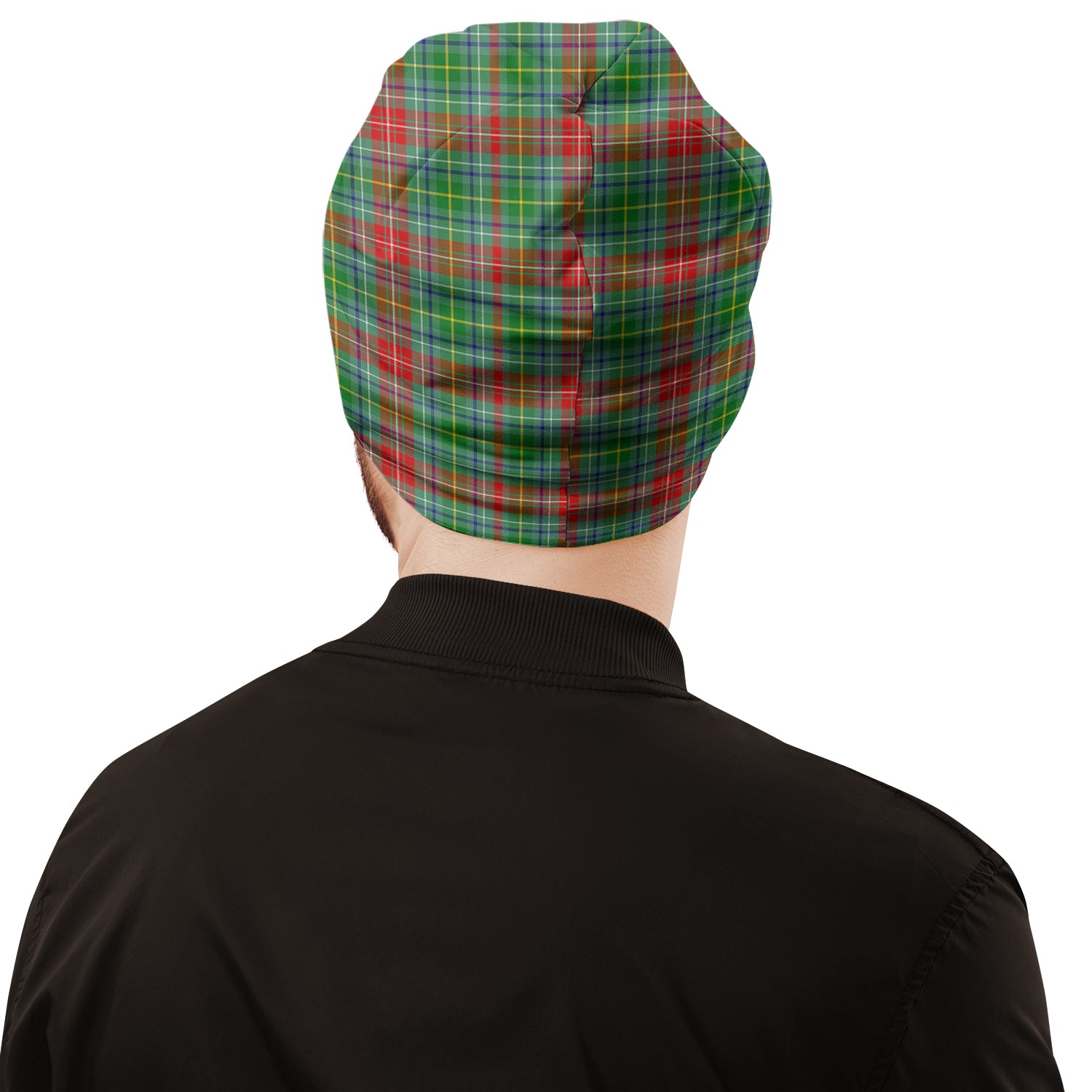 Muirhead Tartan Beanies Hat with Family Crest - Tartan Vibes Clothing