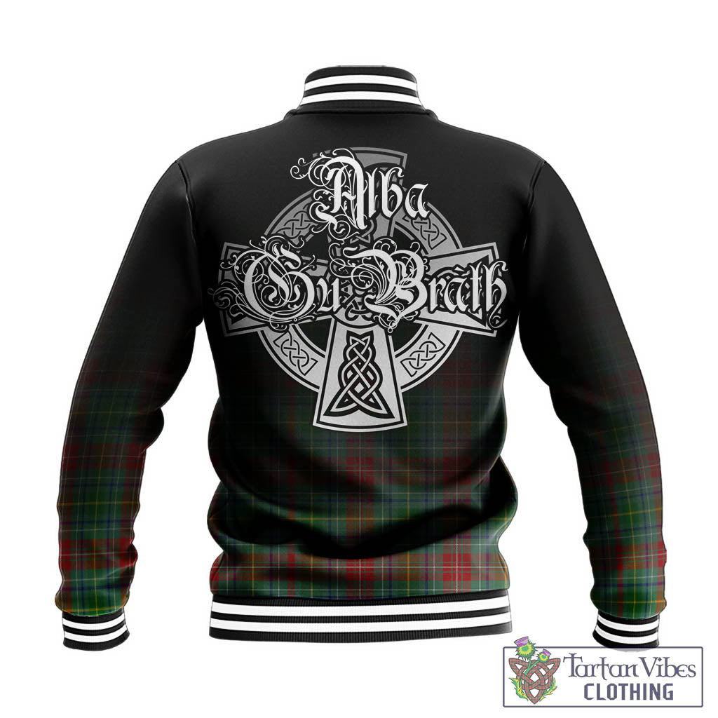 Muirhead Tartan Baseball Jacket Featuring Alba Gu Brath Family Crest Celtic Inspired - Tartan Vibes Clothing