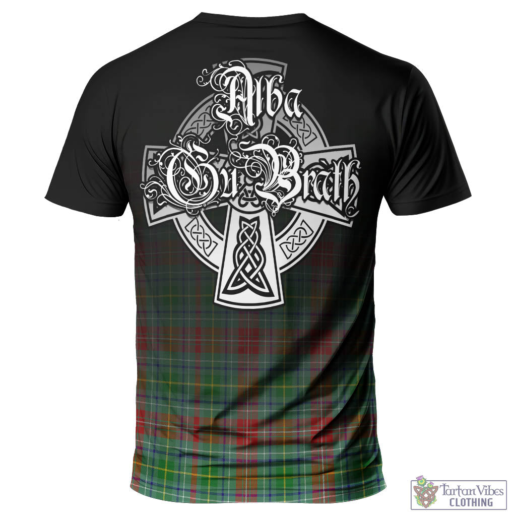 Muirhead Tartan T-Shirt Featuring Alba Gu Brath Family Crest Celtic Inspired - Tartan Vibes Clothing