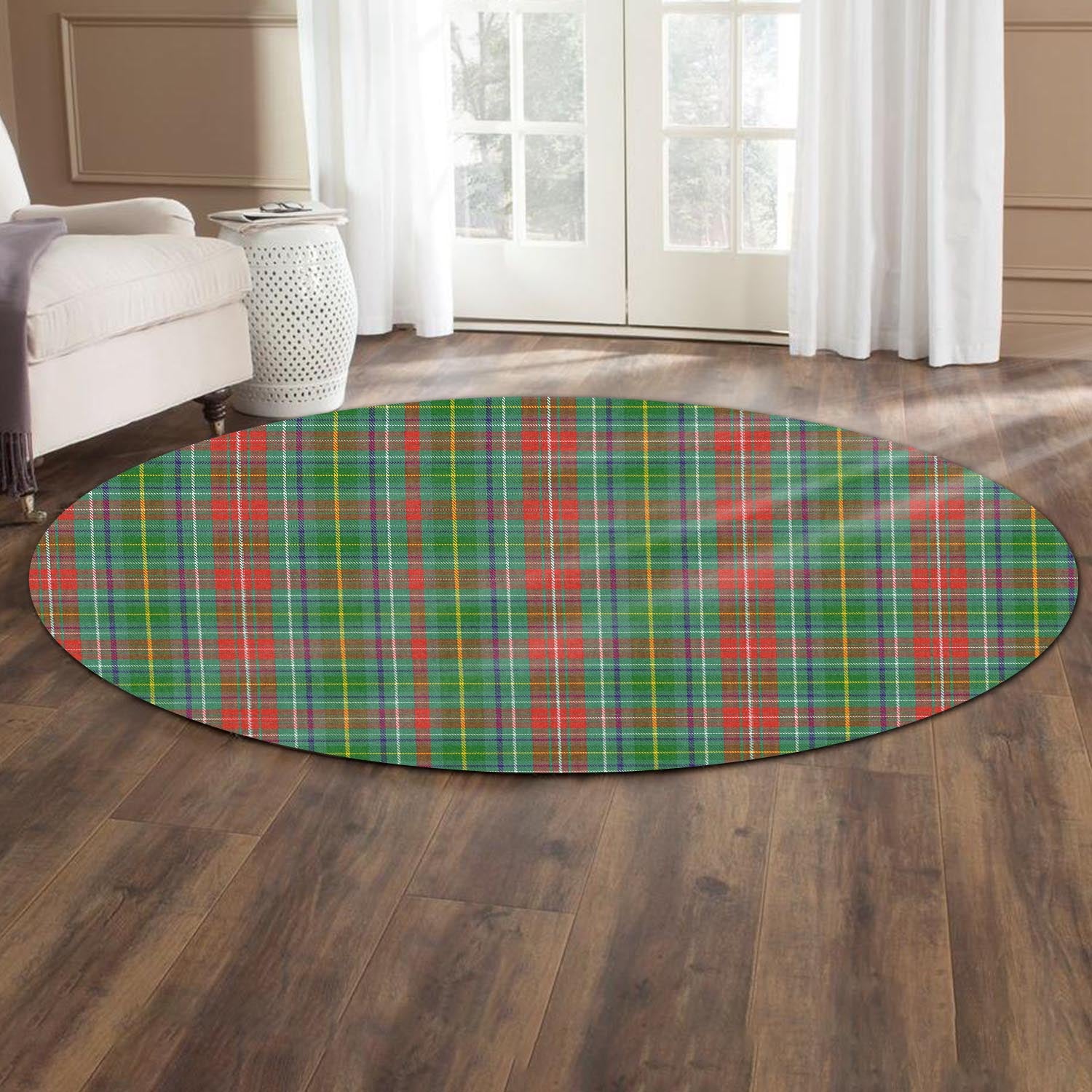 Muirhead Tartan Round Rug - Tartan Vibes Clothing