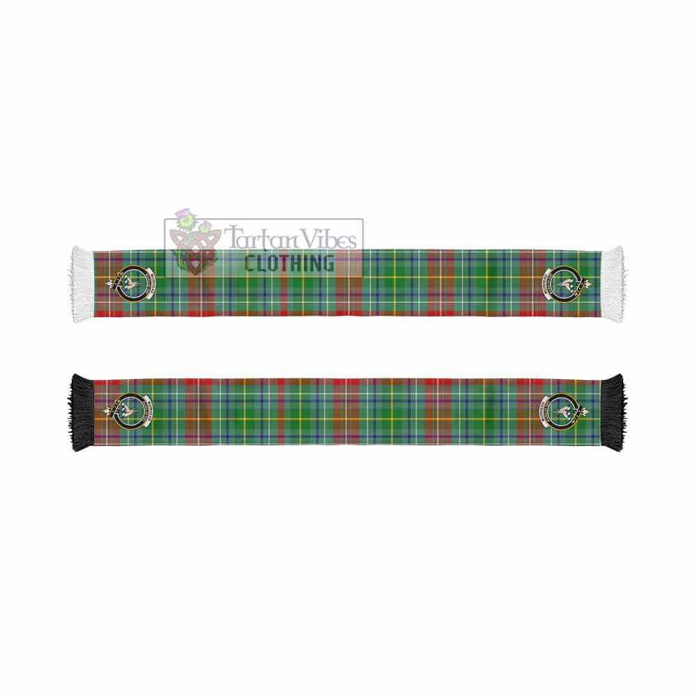 Muirhead Tartan Ruffneck Scarf with Family Crest - Tartan Vibes Clothing