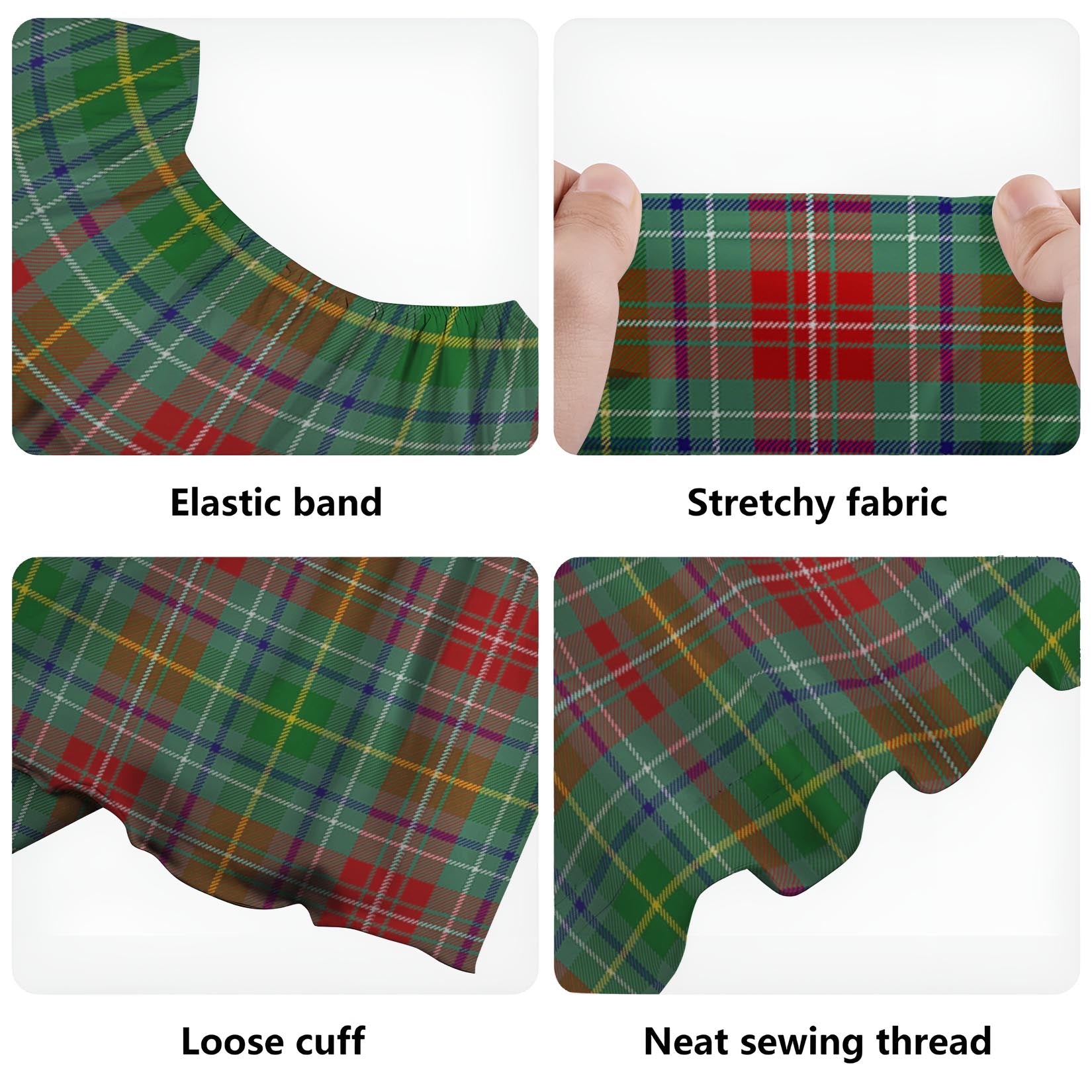 Muirhead Tartan Off Shoulder Long Dress - Tartan Vibes Clothing