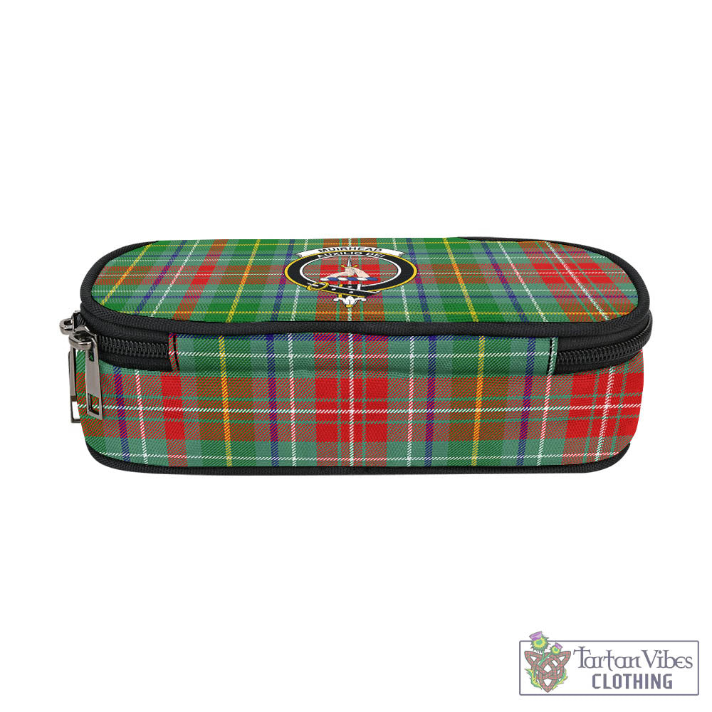 Muirhead Tartan Pen and Pencil Case with Family Crest - Tartan Vibes Clothing