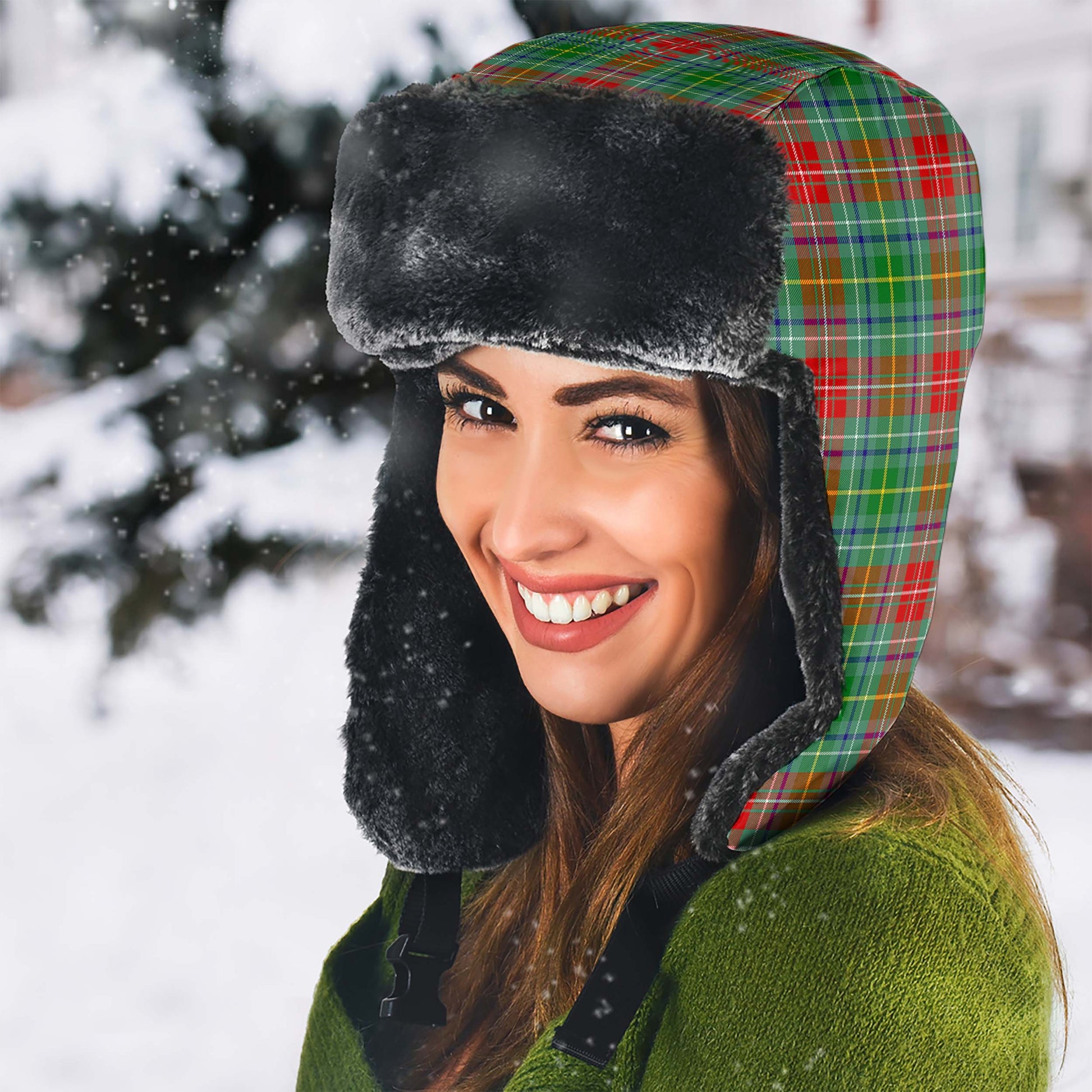 Muirhead Tartan Winter Trapper Hat - Tartan Vibes Clothing