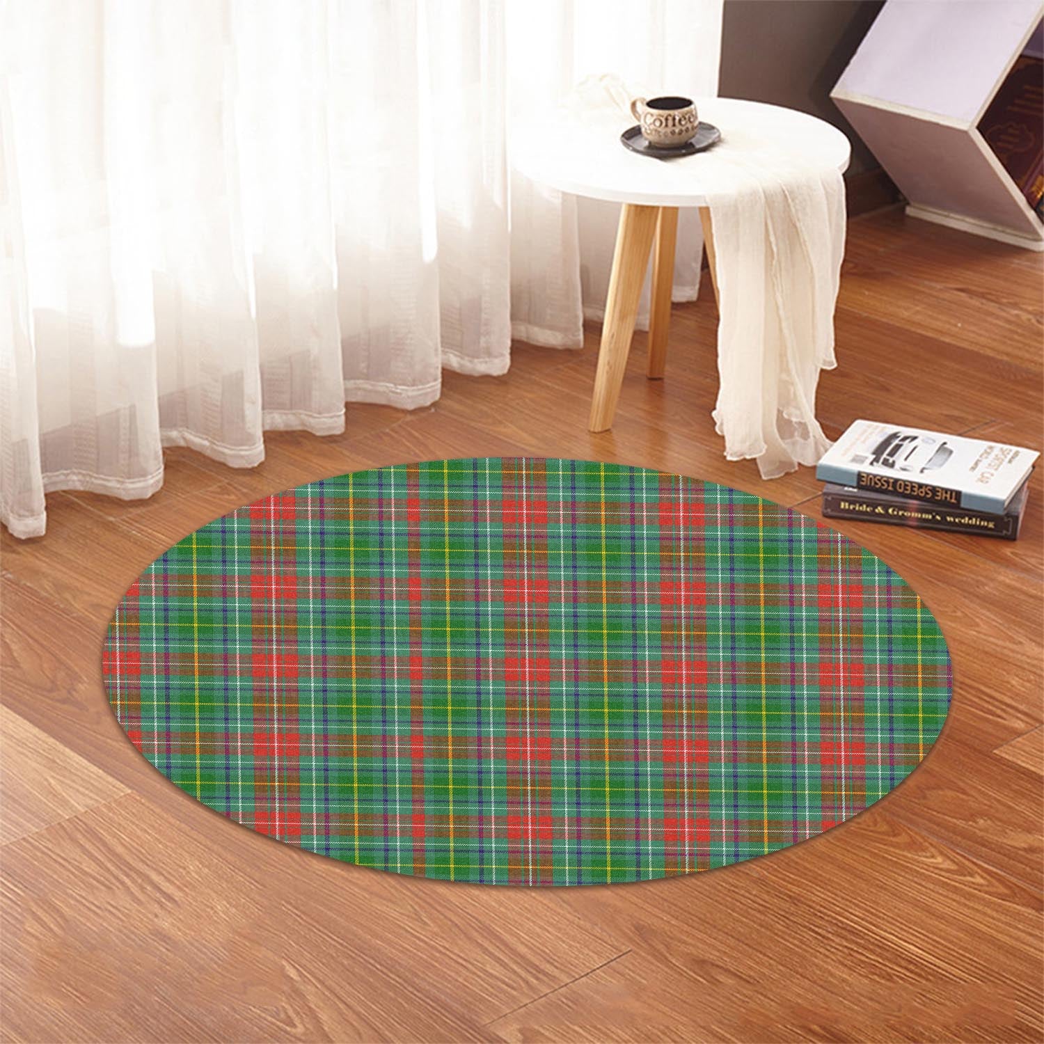 Muirhead Tartan Round Rug - Tartan Vibes Clothing