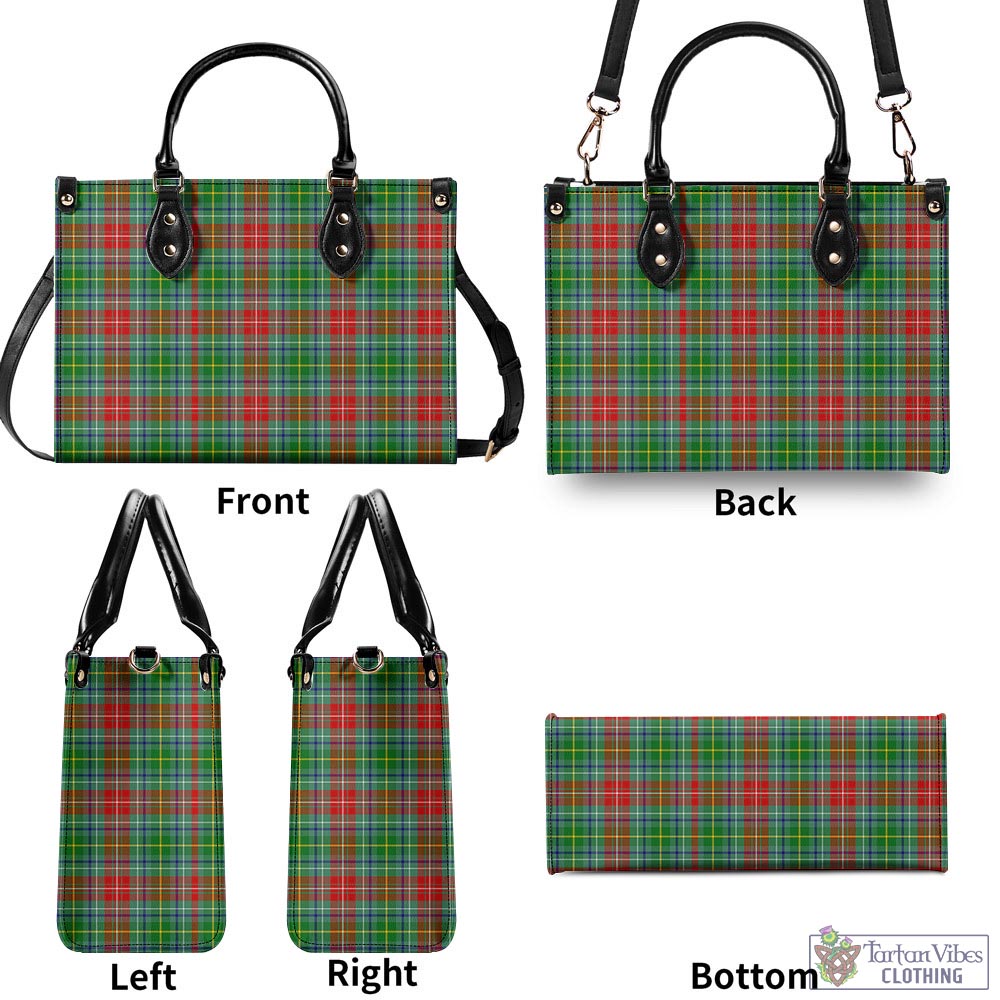 Muirhead Tartan Luxury Leather Handbags - Tartan Vibes Clothing
