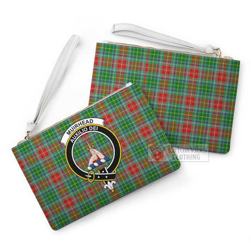 Tartan Vibes Clothing Muirhead Family Crest Tartan Clutch Bag