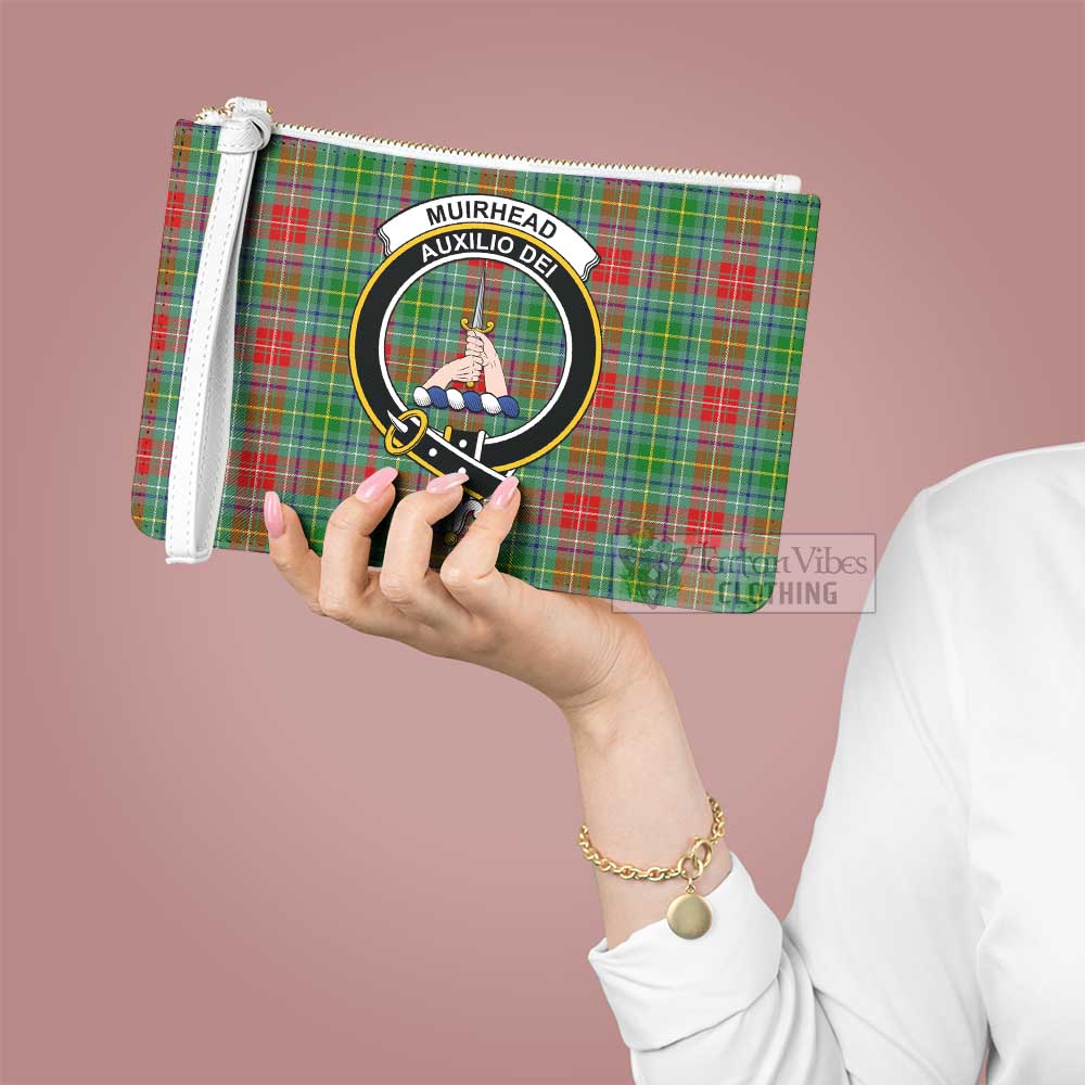 Tartan Vibes Clothing Muirhead Family Crest Tartan Clutch Bag