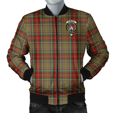 Muirhead Old Tartan Bomber Jacket with Family Crest