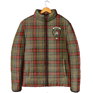 Muirhead Old Tartan Padded Jacket with Family Crest