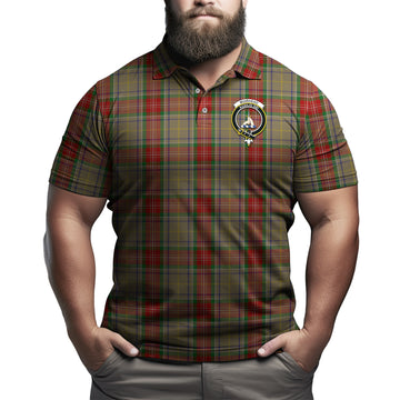 Muirhead Old Tartan Men's Polo Shirt with Family Crest