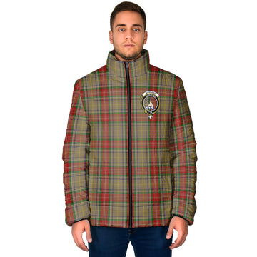 Muirhead Old Tartan Padded Jacket with Family Crest