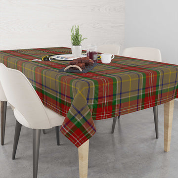 Muirhead Old Tatan Tablecloth with Family Crest