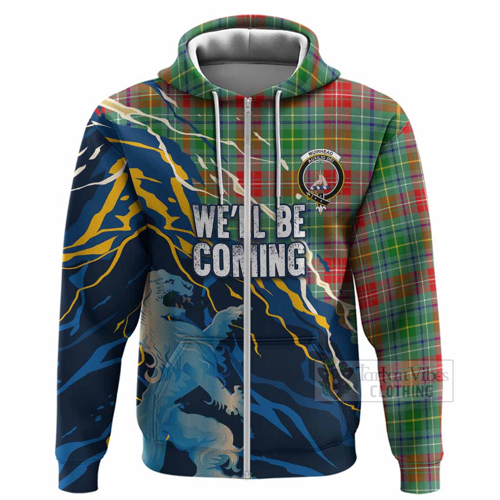 Muirhead Scotland Tartan Hoodie WC2026 Football - We'll Be Coming