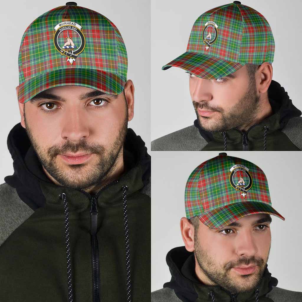 Muirhead Tartan Classic Cap with Family Crest