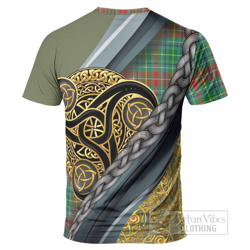 Muirhead Tartan Crest T-Shirt Scottish Triskele Celtic