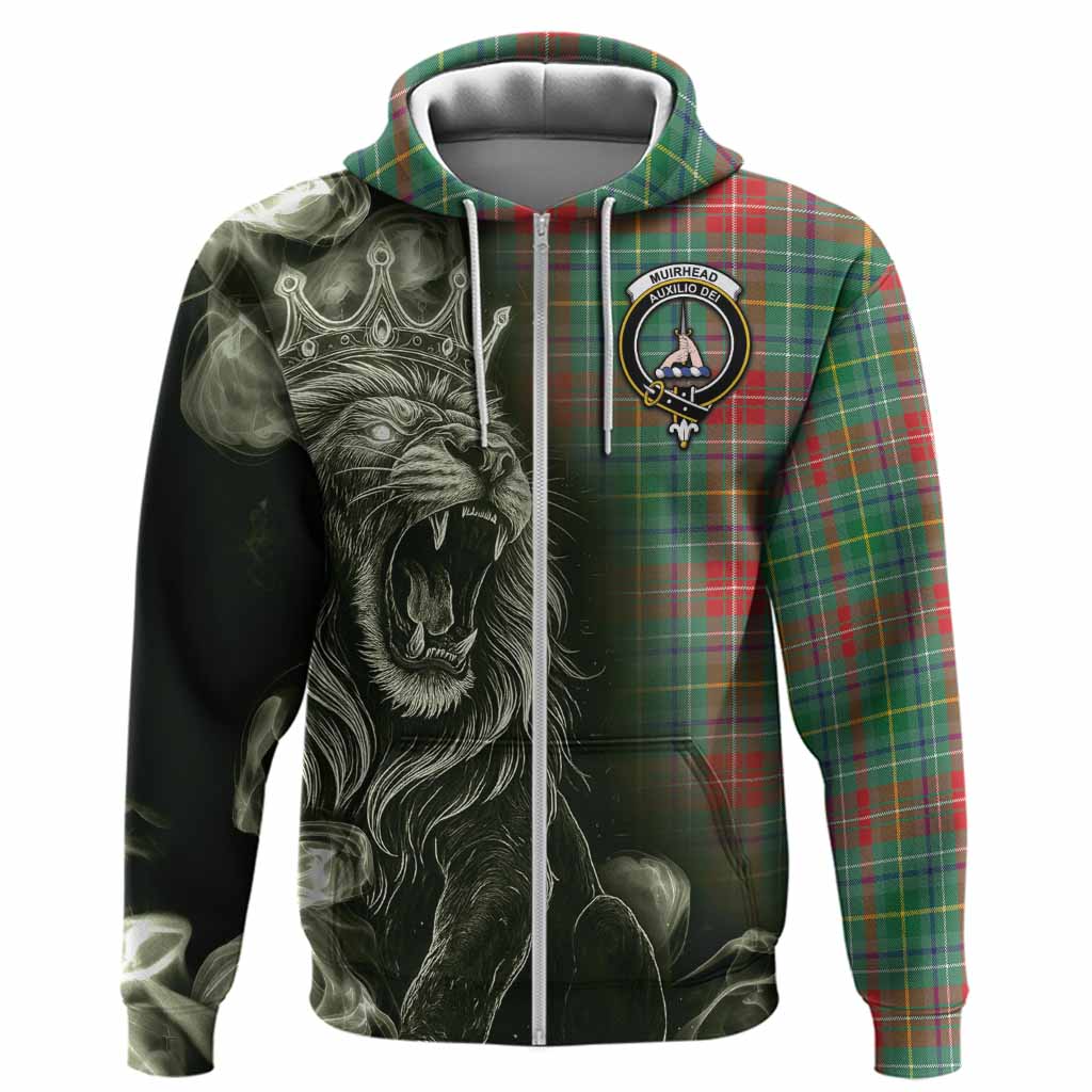 Muirhead Tartan Hoodie Roaring Lion Heritage
