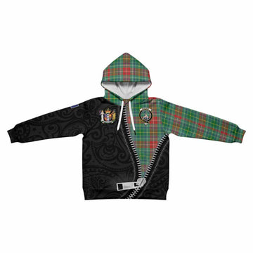 Muirhead Tartan Kid Hoodie New Zealand Pattern Unique Zipper Stylized