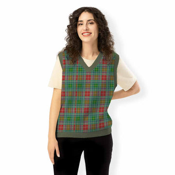 Muirhead Tartan Knitted V-Neck Vest