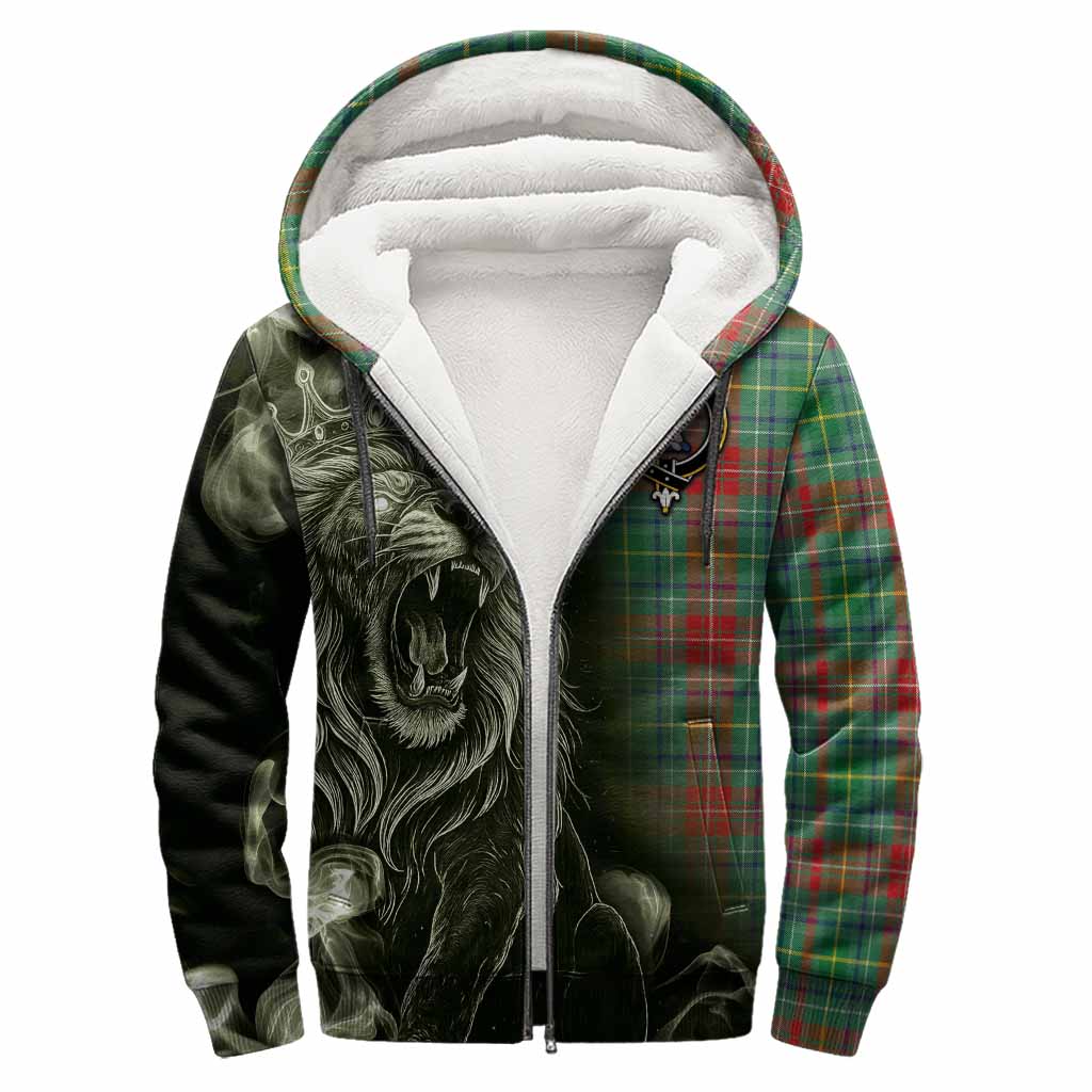 Muirhead Tartan Sherpa Hoodie Roaring Lion Heritage
