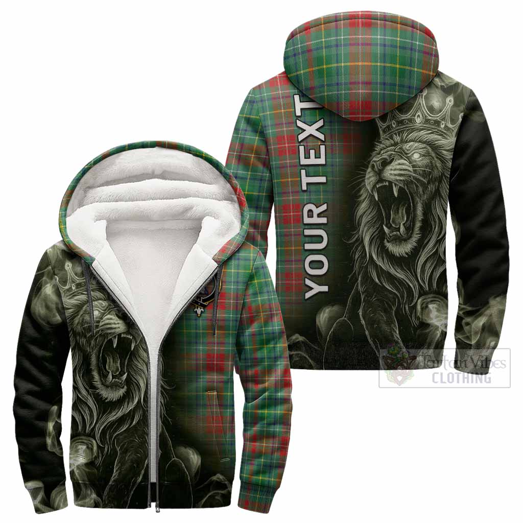 Muirhead Tartan Sherpa Hoodie Roaring Lion Heritage