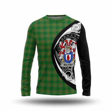 Mulrony Irish Clan Long Sleeve T-Shirt Celtic Circle Style Unisex - Tartan Vibes Clothing