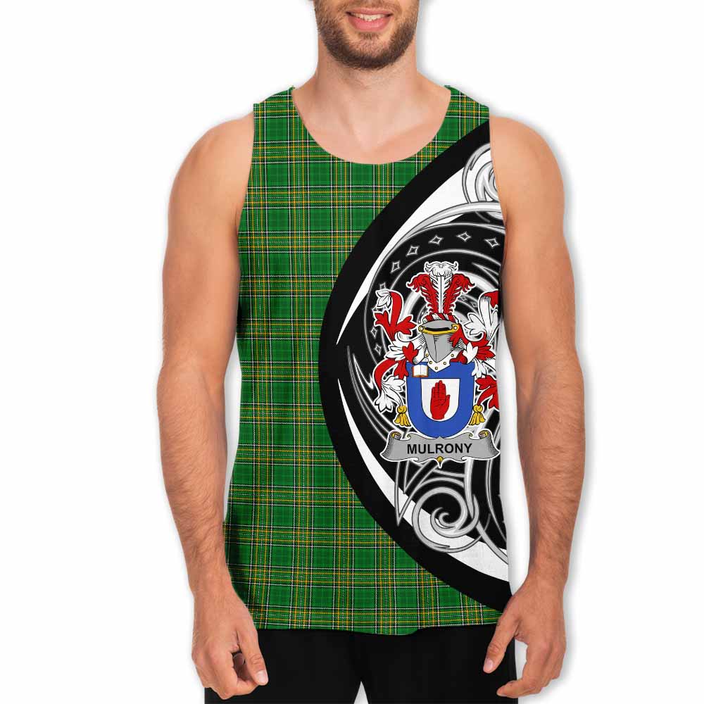 Mulrony Irish Clan Men's Tank Top Celtic Circle Style Men - Tartan Vibes Clothing
