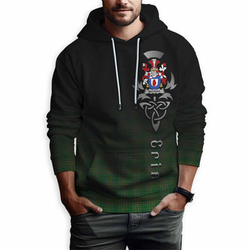 Mulrony Irish Clan Hoodie with Coat of Arms Erin Go Bragh Celtic Inspired Pullover Hoodie - Tartan Vibes Clothing