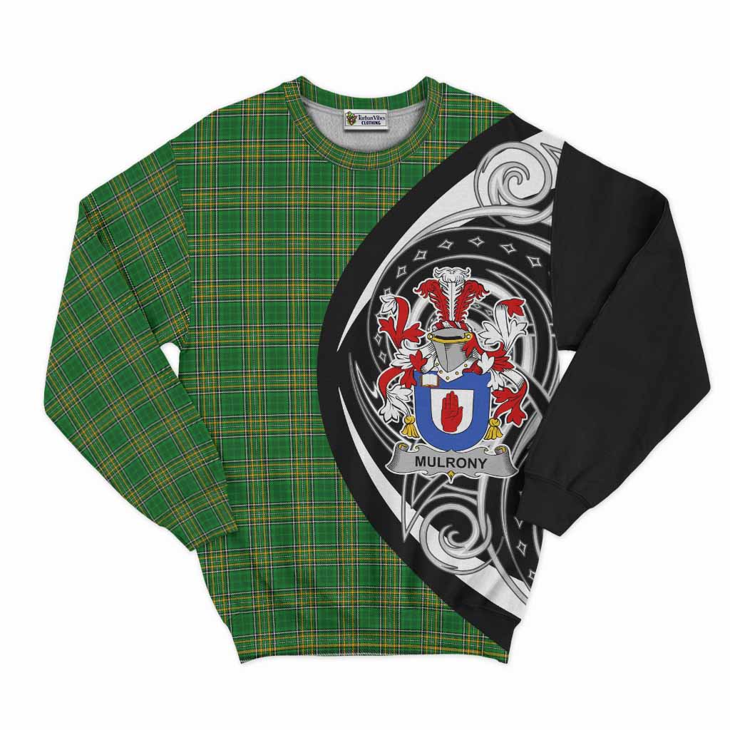 Mulrony Irish Clan Sweatshirt Celtic Circle Style Unisex - Tartan Vibes Clothing