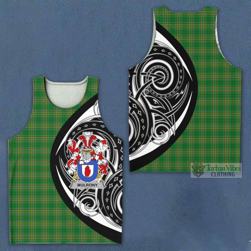 Mulrony Irish Clan Men's Tank Top Celtic Circle Style - Tartan Vibes Clothing