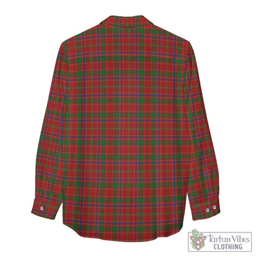 Tartan Vibes Clothing Munro Tartan Womens Casual Shirt with Family Crest