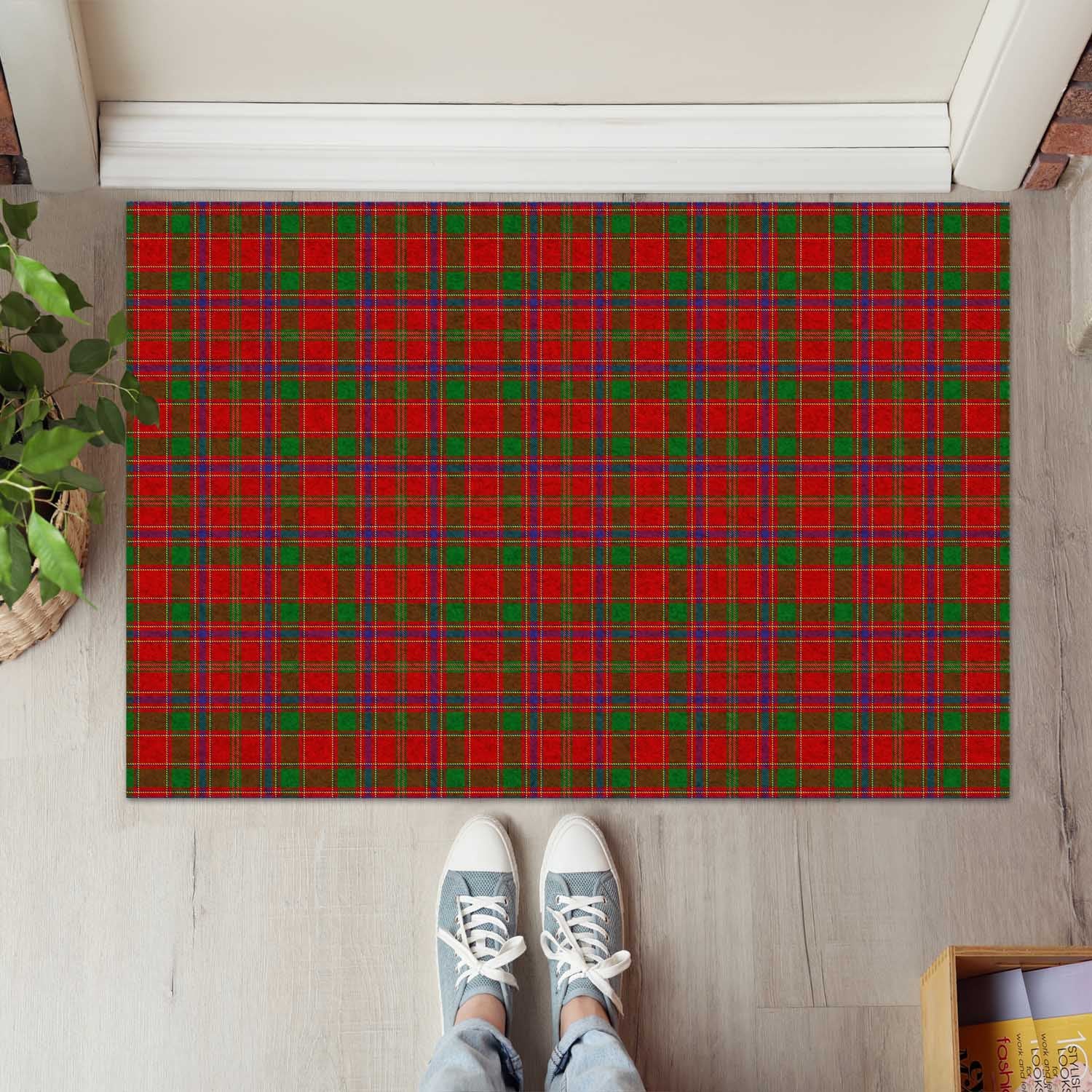 Munro Tartan Door Mat - Tartanvibesclothing